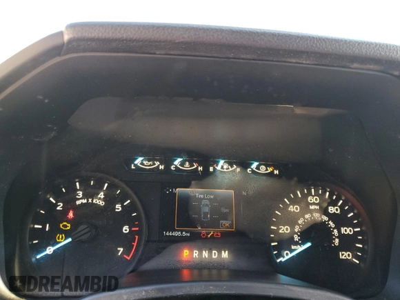 2018 Ford F-150 XL with VIN 1FTEW1E54JKF87680, listed as a Copart auction lot 49551715 with 144,495 mi miles and Non Repairable. Bid and sale history available at carsss.com. Image 9.
