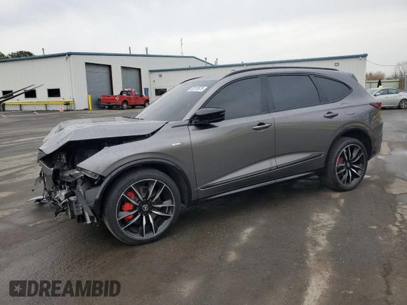 2022 Acura MDX Type S w/Advance Package with VIN 5J8YD8H85NL003306, listed as a Copart auction lot 52818675 with 60,164 mi miles and Salvage Title. Bid and sale history available at carsss.com. Image 1.