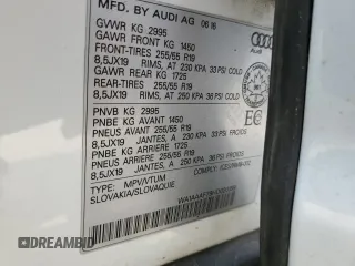 2017 Audi Q7 Premium with VIN WA1AAAF79HD020189, listed as a Copart auction lot 59193975 with 186,533 mi miles and Salvage title. Bid and sale history available at DreamBid. Image 14.