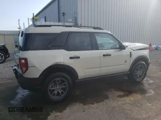 2024 Ford Bronco Sport Big Bend с VIN 3FMCR9B6XRRF54471, выставлен на аукционе Copart как лот 54751625 с пробегом 1 478 миль миль и Списание • Salvage title. История ставок и продаж доступна на DreamBid. Изображение 3.