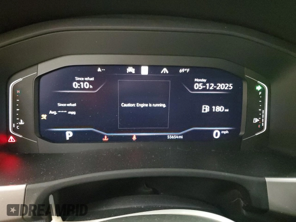 2020 Volkswagen Atlas SEL with VIN 1V2ME2CA5LC214793, listed as a Copart auction lot 55826735 with 55,654 mi miles and Salvage title. Bid and sale history available at DreamBid. Image 9.