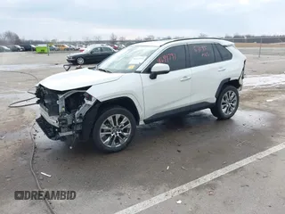 2019 Toyota RAV4 Limited with VIN 2T3N1RFVXKW071165, listed as a IAAI auction lot 41644791 with 57,195 mi miles. Bid and sale history available at carsss.com. Image 2.