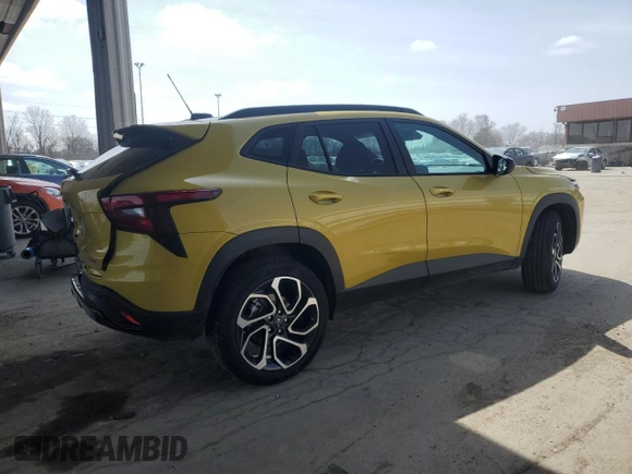 2024 Chevrolet Trax 2RS with VIN KL77LJE24RC225097, listed as a Copart auction lot 50913385 with 2,342 mi miles and Salvage Title. Bid and sale history available at DreamBid. Image 3.