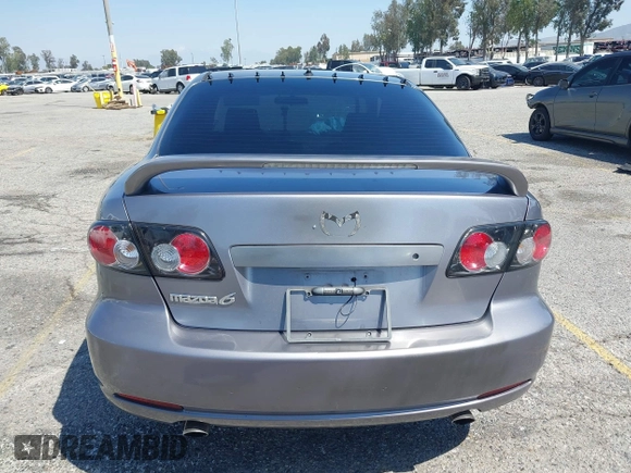 2008 Mazda 6 i Sport VE with VIN 1YVHP80C085M25427, listed as a IAAI auction lot 41991473 with 185,192 mi miles. Bid and sale history available at carsss.com. Image 16.