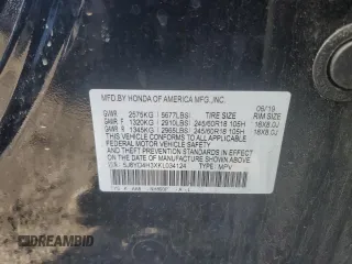 2019 Acura MDX with VIN 5J8YD4H3XKL034124, listed as a Copart auction lot 45996825 with 73,569 mi miles and Salvage Title. Bid and sale history available at carsss.com. Image 14.