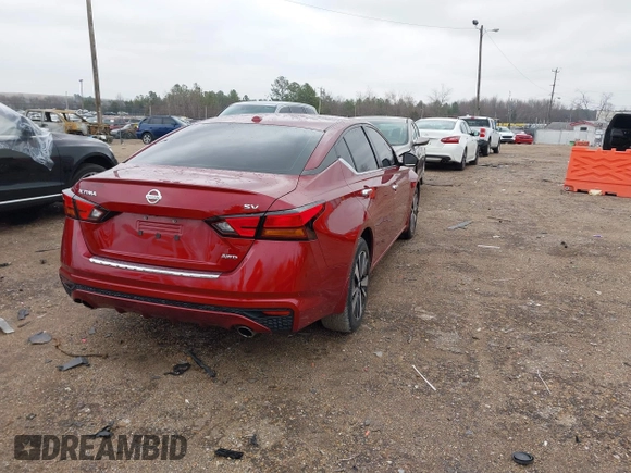 2022 Nissan Altima SV with VIN 1N4BL4DWXNN339712, listed as a IAAI auction lot 41569420 with Not Provided miles and . Bid and sale history available at DreamBid. Image 4.