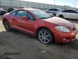2008 Mitsubishi Eclipse SE-V6 with VIN 4A3AK64T98E015596, listed as a Copart auction lot 84830714 with Not Provided miles and Salvage Title. Bid and sale history available at carsss.com. Image 4.