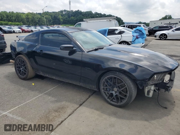 2010 Ford Mustang GT with VIN 1ZVBP8CH6A5117040, listed as a Copart auction lot 62229985 with 126,595 mi miles and Salvage title. Bid and sale history available at DreamBid. Image 4.