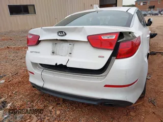 2015 Kia Optima LX with VIN KNAGM4A73F5646213, listed as a IAAI auction lot 41290553 with 101,415 mi miles. Bid and sale history available at carsss.com. Image 17.