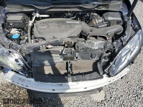 2020 Honda Odyssey EX with VIN 5FNRL6H57LB017398, listed as a Copart auction lot 64489775 with 50,588 mi miles and Salvage title. Bid and sale history available at DreamBid. Image 12.