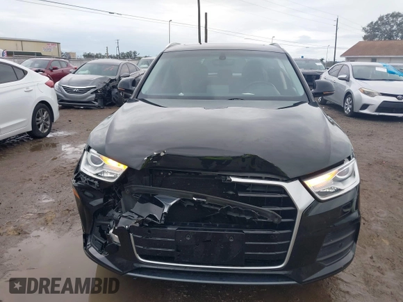 2017 Audi Q3 Premium with VIN WA1ECCFS5HR006322, listed as a IAAI auction lot 41396127 with 46,004 mi miles. Bid and sale history available at carsss.com. Image 12.