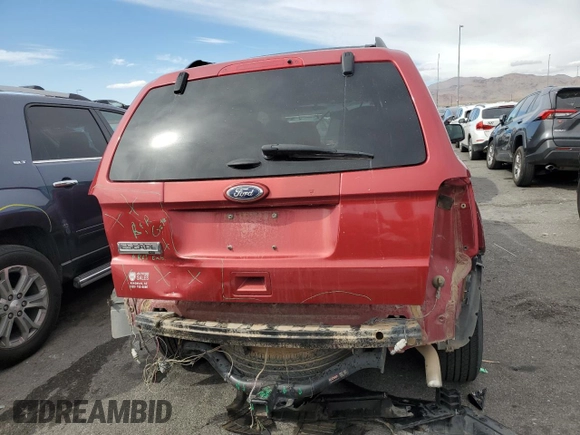 2012 Ford Escape XLT with VIN 1FMCU9D76CKC02424, listed as a Copart auction lot 48905325 with 111,347 mi miles and Salvage title. Bid and sale history available at DreamBid. Image 6.