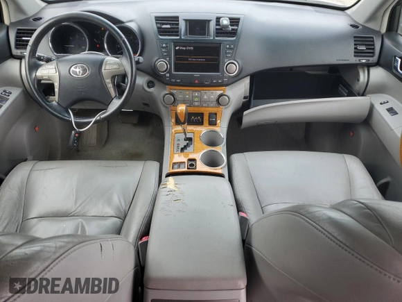 2009 Toyota Highlander Limited with VIN JTEEW44A692031958, listed as a Copart auction lot 45312135 with 319,035 mi miles and Salvage title. Bid and sale history available at DreamBid. Image 8.