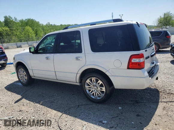 2013 Ford Expedition Limited с VIN 1FMJU1K54DEF41175, выставлен на аукционе Copart как лот 54819105 с пробегом 167 837 миль миль и На запчасти • Non repairable. История ставок и продаж доступна на DreamBid. Изображение 2.