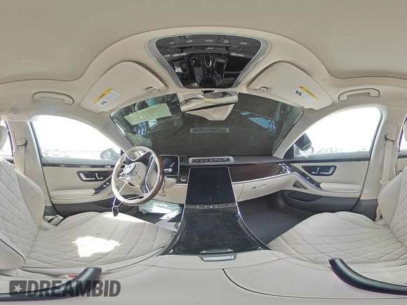 2024 Mercedes-Benz S 580 с VIN W1K6G7GB8RA260259, выставлен на аукционе Copart как лот 50314455 с пробегом Не указан миль и На запчасти • Non repairable. История ставок и продаж доступна на DreamBid. Изображение 13.