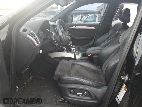 2016 Audi SQ5 Premium Plus with VIN WA1CCAFP4GA030809, listed as a Copart auction lot 77433714 with 134,946 mi miles and Salvage Title. Bid and sale history available at carsss.com. Image 7.