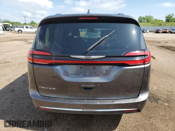 2022 Chrysler Pacifica Touring L with VIN 2C4RC1BG8NR158629, listed as a Copart auction lot 58541395 with 76,544 mi miles and Salvage title. Bid and sale history available at DreamBid. Image 6.