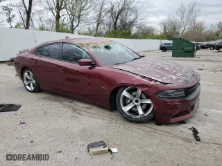 2018 Dodge Charger R/T with VIN 2C3CDXCT0JH169064, listed as a Copart auction lot 51508805 with 81,929 mi miles and Salvage Title. Bid and sale history available at carsss.com. Image 4.