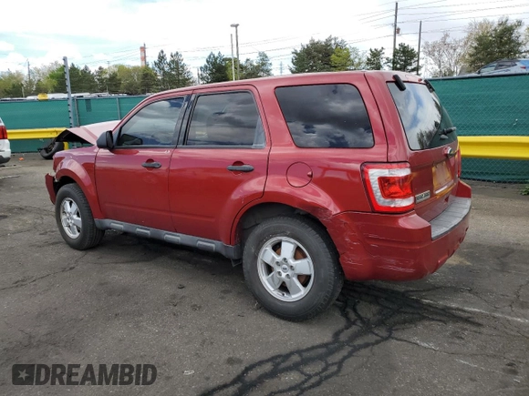 2012 Ford Escape XLS with VIN 1FMCU9C71CKB13734, listed as a Copart auction lot 55331865 with 182,323 mi miles and Salvage title. Bid and sale history available at DreamBid. Image 2.