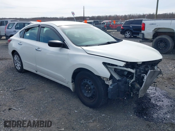 2015 Nissan Altima 2.5 S with VIN 1N4AL3APXFC212782, listed as a IAAI auction lot 41838104 with 109,010 mi miles. Bid and sale history available at carsss.com. Image 1.