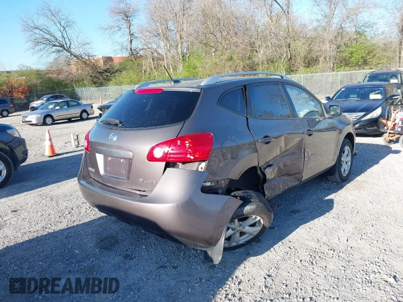 2008 Nissan Rogue SL with VIN JN8AS58V58W128582, listed as a IAAI auction lot 42055041 with 203,805 mi miles and . Bid and sale history available at DreamBid. Image 4.