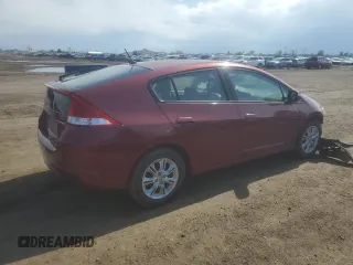 2010 Honda Insight EX with VIN JHMZE2H77AS025567, listed as a Copart auction lot 58499135 with 152,501 mi miles and Salvage title. Bid and sale history available at DreamBid. Image 3.