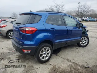 2020 Ford EcoSport SE with VIN MAJ6S3GL3LC353590, listed as a Copart auction lot 45317595 with 89,611 mi miles and Salvage Title. Bid and sale history available at DreamBid. Image 3.