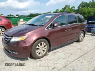 2015 Honda Odyssey EX-L z VIN 5FNRL5H60FB094220, wystawiony jako Copart lot #59840525 z przebiegiem 221 964 mil mil oraz Czysty tytuł • Clean title. Historia ofert i sprzedaży dostępna na DreamBid. Obrazek 1.
