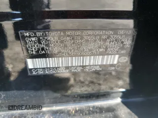 2013 Lexus LS 460 L with VIN JTHDL5EF9D5005711, listed as a Copart auction lot 66788754 with 130,114 mi miles and Salvage title. Bid and sale history available at DreamBid. Image 12.