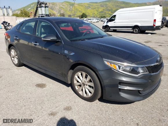 2016 Kia Optima LX with VIN 5XXGT4L32GG066321, listed as a Copart auction lot 54180405 with 139,116 mi miles and Clean Title. Bid and sale history available at carsss.com. Image 4.
