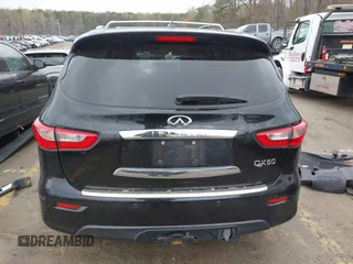 2014 Infiniti QX60 with VIN 5N1AL0MM8EC529125, listed as a IAAI auction lot 41849993 with 159,484 mi miles. Bid and sale history available at carsss.com. Image 16.