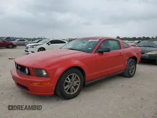 2005 Ford Mustang Deluxe z VIN 1ZVHT80N855181893, wystawiony jako Copart lot #51479185 z przebiegiem 98 450 mil mil oraz Szkoda całkowita • Salvage title. Historia ofert i sprzedaży dostępna na DreamBid. Obrazek 1.