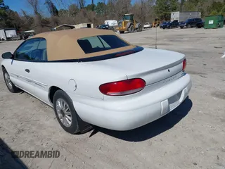 1996 Chrysler Sebring with VIN 3C3EL45X2TT307062, listed as a IAAI auction lot 41683313 with 37,004 mi miles and . Bid and sale history available at DreamBid. Image 3.