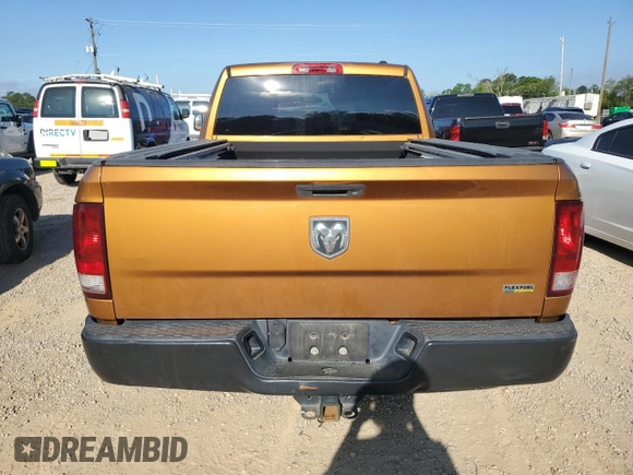 2012 Ram 1500 ST with VIN 1C6RD6FP0CS258814, listed as a Copart auction lot 52071985 with 162,012 mi miles and Salvage title. Bid and sale history available at DreamBid. Image 6.