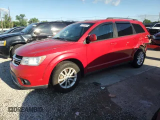 2013 Dodge Journey SXT with VIN 3C4PDCBG8DT619291, listed as a Copart auction lot 57918535 with 106,458 mi miles and Non repairable. Bid and sale history available at DreamBid. Image 1.