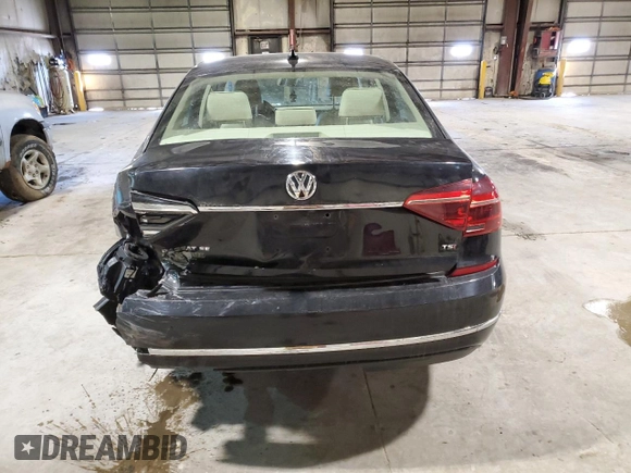 2017 Volkswagen Passat SE with VIN 1VWBT7A30HC025022, listed as a Copart auction lot 48578415 with 118,266 mi miles and Salvage title. Bid and sale history available at DreamBid. Image 6.