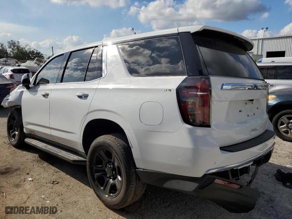 2024 Chevrolet Tahoe Commercial with VIN 1GNSCLEDXRR256806, listed as a Copart auction lot 85951794 with 3,214 mi miles and Clean Title. Bid and sale history available at carsss.com. Image 2.