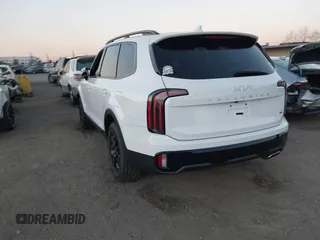 2024 Kia Telluride SX Prestige X-Pro with VIN 5XYP5DGC5RG481698, listed as a IAAI auction lot 41413220 with 9,049 mi miles and . Bid and sale history available at DreamBid. Image 3.