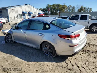 2020 Kia Optima LX with VIN 5XXGT4L3XLG381748, listed as a Copart auction lot 41619165 with 0 mi miles and Non Repairable. Bid and sale history available at carsss.com. Image 2.