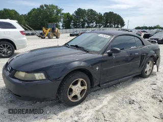 2003 Ford Mustang Standard with VIN 1FAFP40463F372563, listed as a Copart auction lot 57242455 with 176,347 mi miles and Salvage title. Bid and sale history available at DreamBid. Image 1.