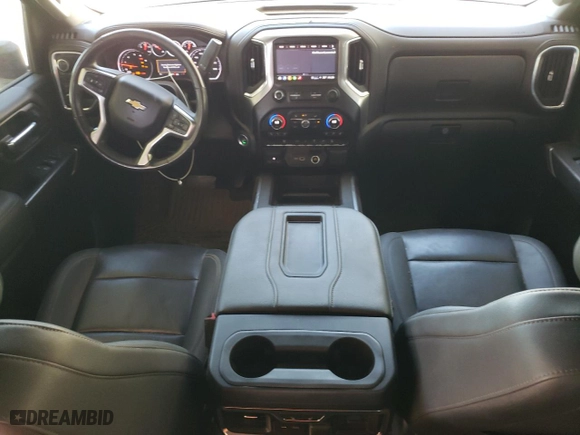 2022 Chevrolet Silverado 3500HD LTZ with VIN 1GC4YUEYXNF362812, listed as a Copart auction lot 77538574 with 51,865 mi miles and Salvage Title. Bid and sale history available at carsss.com. Image 8.