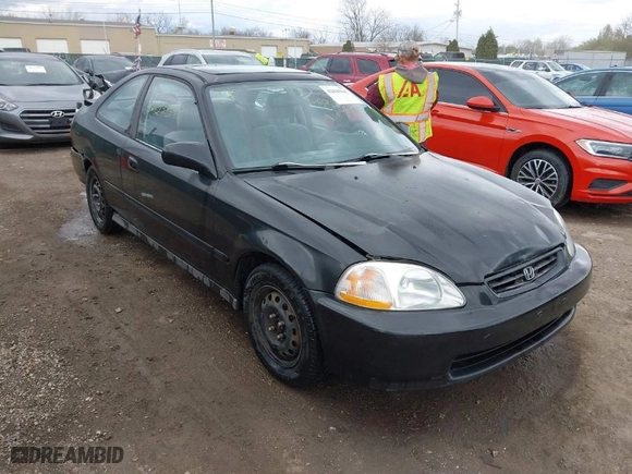 1997 Honda Civic EX with VIN 1HGEJ8242VL044722, listed as a IAAI auction lot 42045941 with 266,481 mi miles. Bid and sale history available at carsss.com. Image 1.