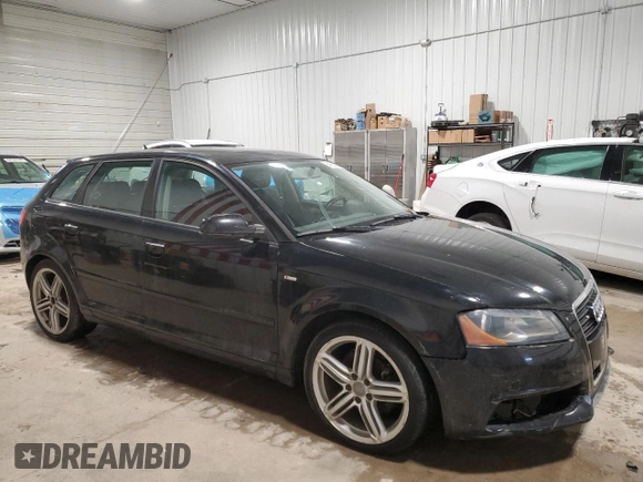 2011 Audi A3 2.0 TDI Premium Plus with VIN WAUKJAFM3BA120648, listed as a Copart auction lot 84625724 with 154,763 mi miles and Salvage Title. Bid and sale history available at carsss.com. Image 4.