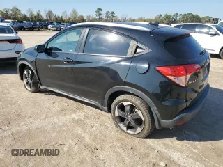 2018 Honda HR-V EX-L Navi with VIN 3CZRU5H78JM717815, listed as a Copart auction lot 84270424 with 78,450 mi miles and Salvage Title. Bid and sale history available at carsss.com. Image 2.