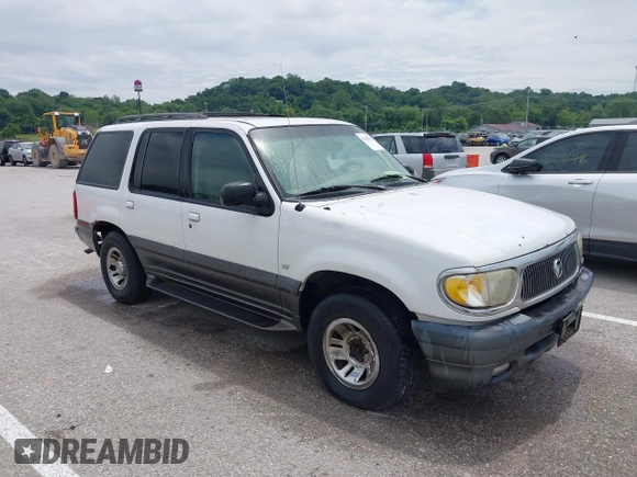 1999 Mercury Mountaineer z VIN 4M2ZU55P7XUJ19627, wystawiony jako IAAI lot #42351787 z przebiegiem 288 736 mil mil oraz . Historia ofert i sprzedaży dostępna na DreamBid. Obrazek 1.