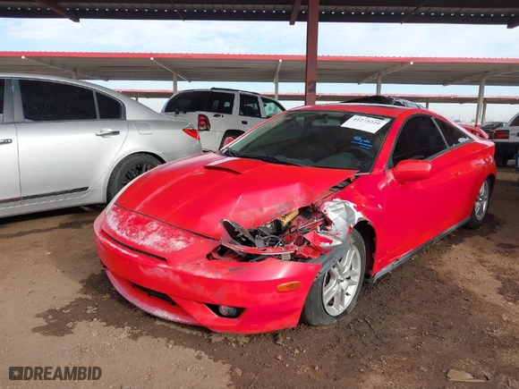 2003 Toyota Celica GT with VIN JTDDR32T930163377, listed as a IAAI auction lot 41275229 with 146,034 mi miles. Bid and sale history available at carsss.com. Image 6.