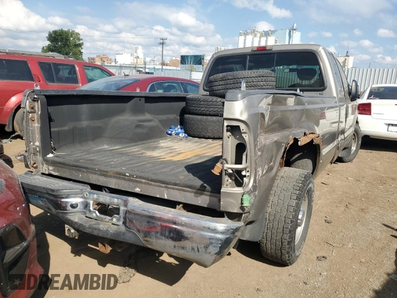 2002 Ford F-250 XL with VIN 1FTNX20F22EB96188, listed as a Copart auction lot 51404234 with Not provided miles and Non repairable. Bid and sale history available at DreamBid. Image 4.
