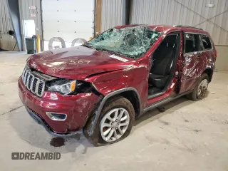 2021 Jeep Grand Cherokee Laredo E with VIN 1C4RJFAG0MC615509, listed as a Copart auction lot 62733185 with 38,762 mi miles and Salvage title. Bid and sale history available at DreamBid. Image 1.
