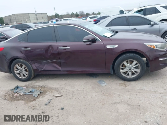 2017 Kia Optima LX with VIN 5XXGT4L37HG164861, listed as a IAAI auction lot 41624517 with 173,356 mi miles. Bid and sale history available at carsss.com. Image 13.