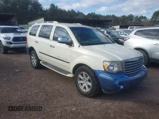 2008 Chrysler Aspen Limited with VIN 1A8HX58N58F129283, listed as a IAAI auction lot 41552549 with 235,720 mi miles and . Bid and sale history available at DreamBid. Image 1.